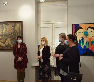 Obrazy Mariana Dudka oraz prace inspirowane jego malarstwem w Akademii Twórczości