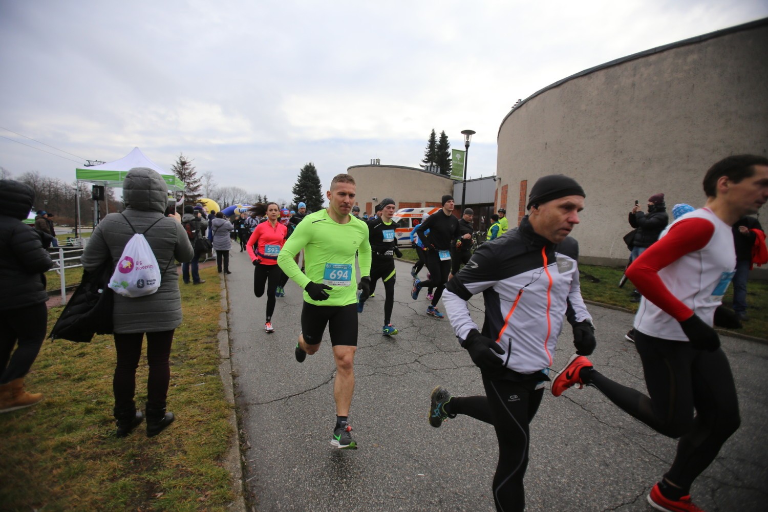 Śląski Maraton Noworoczny Cyborg 2019 w Parku Śląskim
