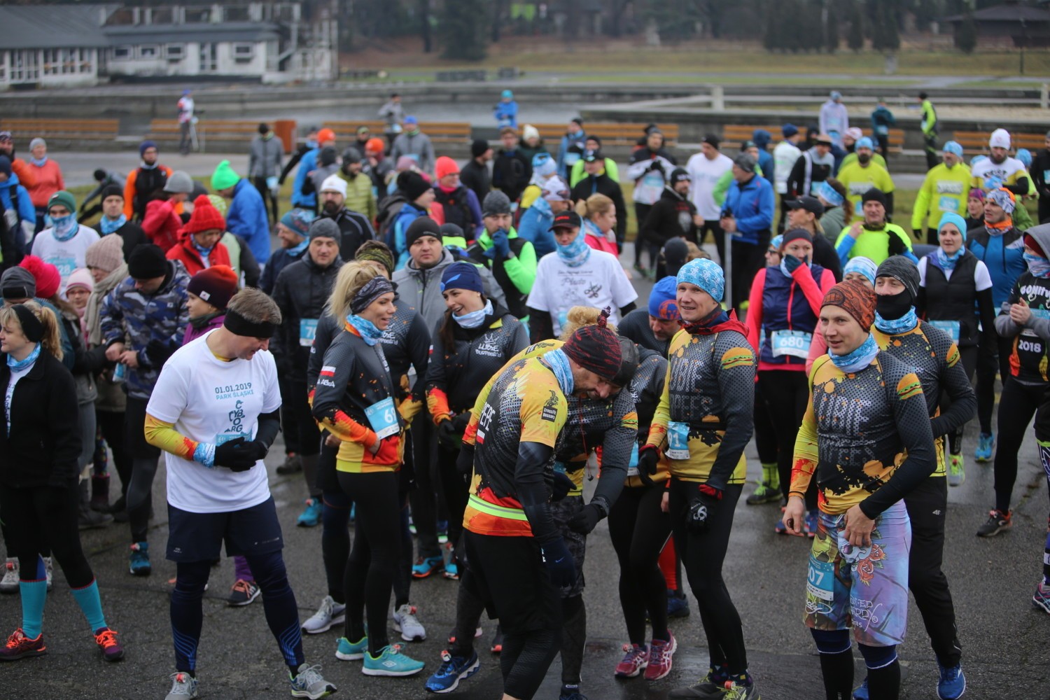 Śląski Maraton Noworoczny Cyborg 2019 w Parku Śląskim
