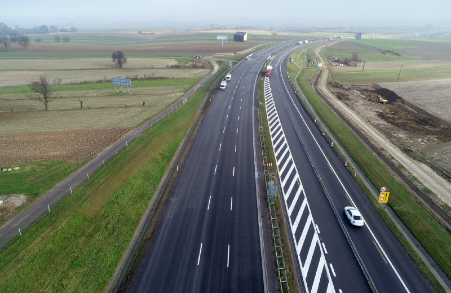 Kolejny opolski odcinek autostrady A4 został wyremontowany