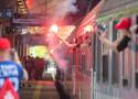 Wisła Kraków. Kibice „Białej Gwiazdy” ruszyli pociągami na Stadion Narodowy