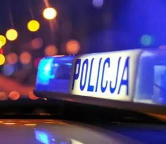 Potrącenie policjanta w Poddębicach. Zatrzymano 40-latka, który może być sprawcą