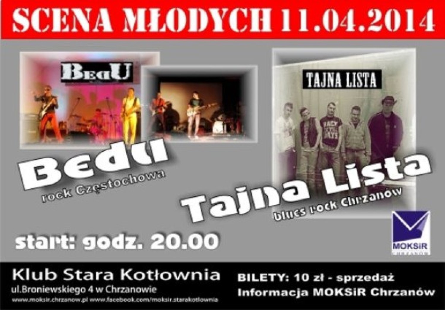 Koncert grup BeDu i Tajna Lista