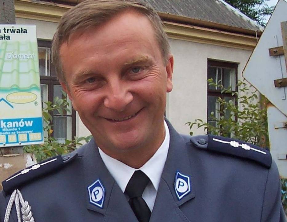 Czy mieszkańcy Teofilowa będą oglądali policjantów tylko w serialach? NA zdjęciu Arkadiusz Nader, grający w serialu Ranczo