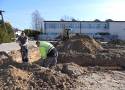 Trwają prace przy rozbudowie szkoły i przedszkola w Domiechowicach w gminie Bełchatów