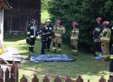 Dramat! 73-letni mężczyzna zginął w pożarze domu [ZDJĘCIA, WIDEO]