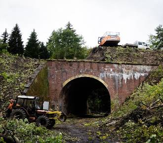 Wałbrzych: Za kilka dni zniknie wiadukt kolejowy na Sobięcinie (ZDJĘCIA)
