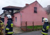 Pożar domu jednorodzinnego pod Opolem