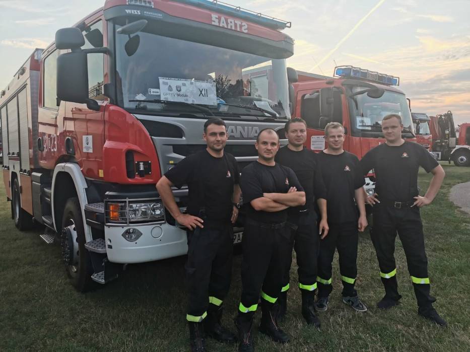 Strażacy z Polski walczą z pożarami w Grecji