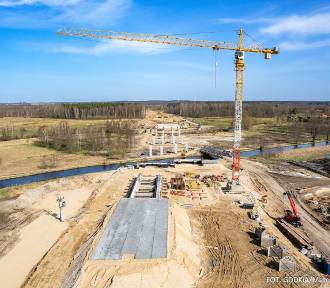 Most koło Sławna i Pomiłowa będzie miał ponad 220 metrów! Nowe zdjęcia z budowy S6