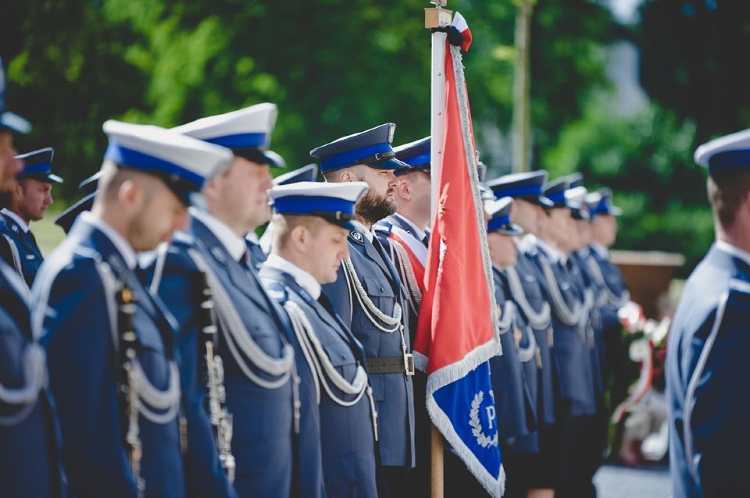 Obchody 100-lecia policji na terenie ZPiT "Śląsk" w Koszęcinie 11