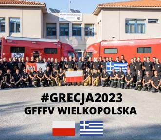 Misja Grecja dobiegła końca - szamotulscy strażacy już w domu