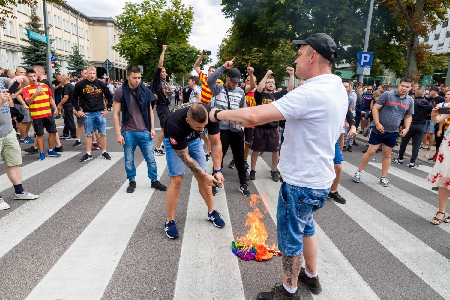 Marsz równości w Białymstoku spotkał się z olbrzymią agresją