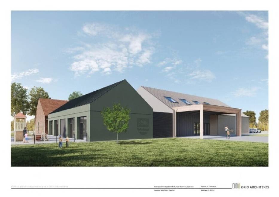 Budowa nowego ośrodka kultury w centrum Zapolic