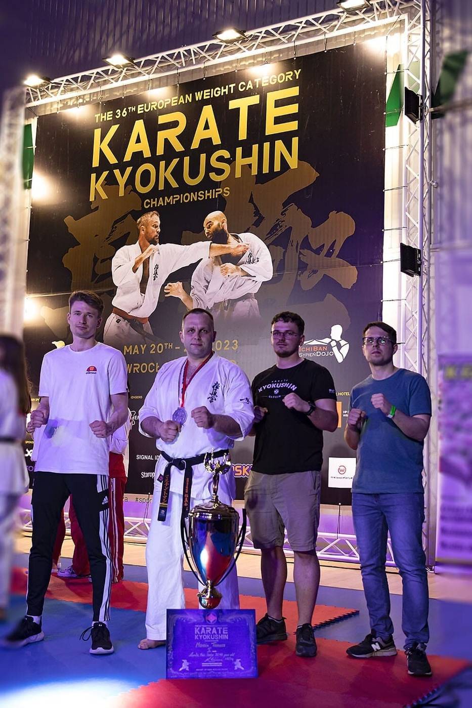 Marcin Tomasz z Głogowa został wicemistrzem Europy w karate Kyokushin