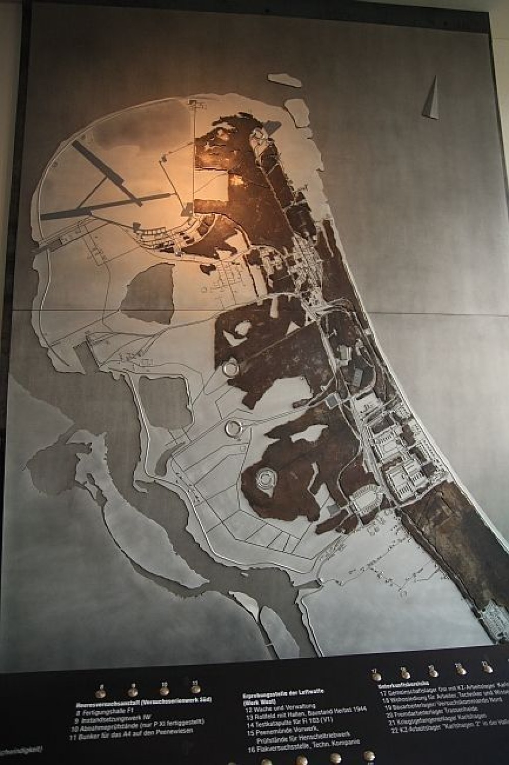 Mapa Peenemünde