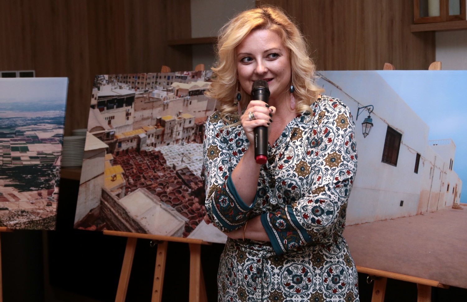 W restauracji "Reset" hotelu Ibis "Reset", podczas "Wieczoru marokańskiego", uroczyście otwarto wystawę fotografii, które grudziądzka fotograficzka Joanna Zasada wykonała podczas pobytu w Maroku