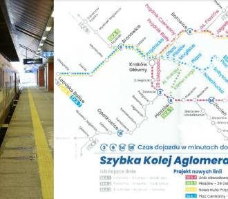 Plany dla szybkiej kolei w Krakowie: cztery nowe linie i pociągi jeżdżące co 15 minut