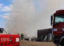Groźny pożar w Ostródzie. Walczyło 8 zastępów Straży Pożarnej