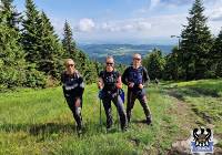 Troje policjantów z Wałbrzycha pokonało w górach dystans 52 kilometrów!