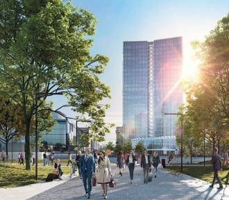 Widok Towers, wieżowiec w miejscu Universalu. Stworzy nową bramę Śródmieścia [WIZUALIZACJE] 