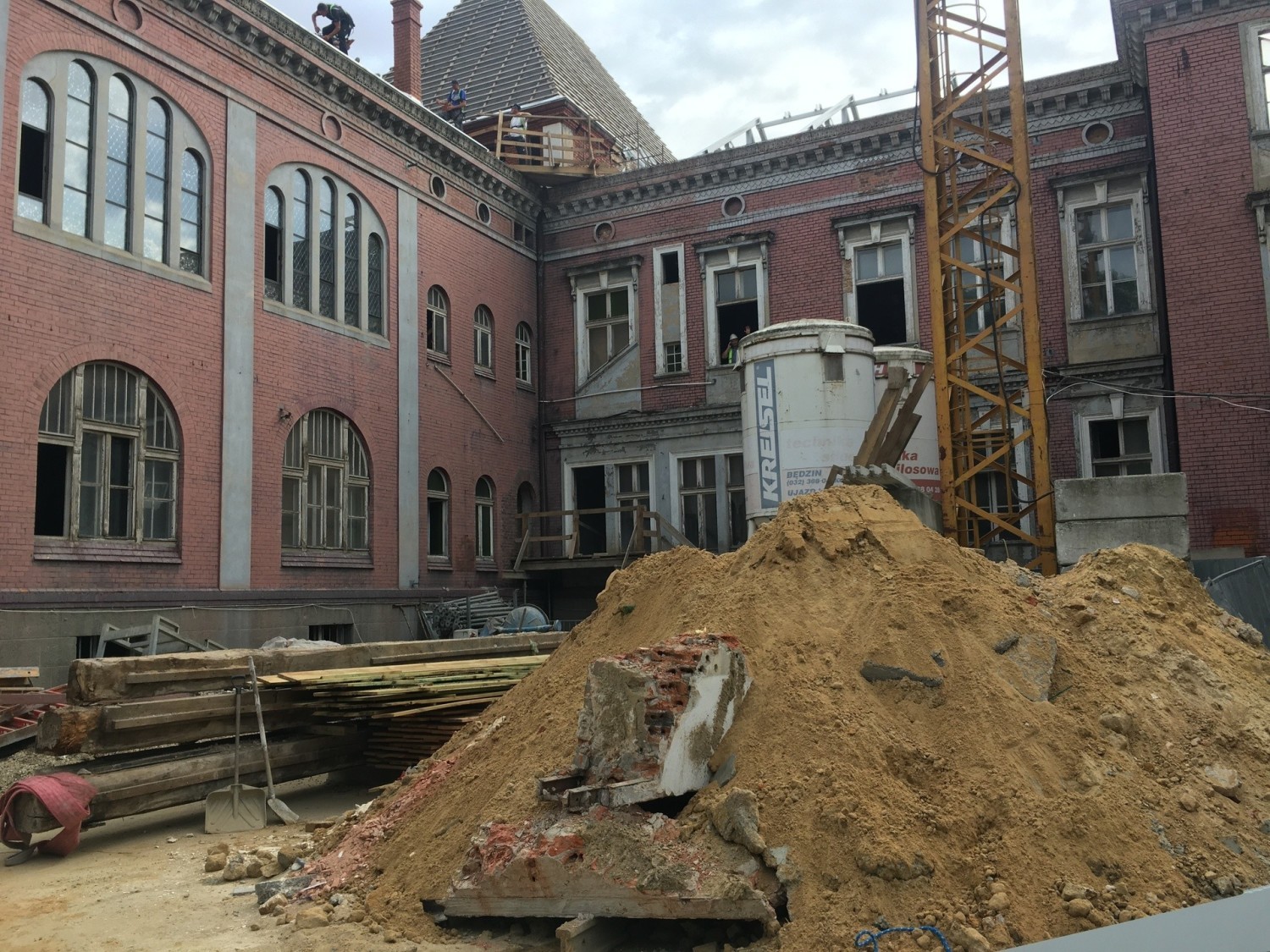 Remont Muzeum Górnictwa Węglowego nieprzerwanie trwa