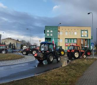Ogólnopolski rolniczy protest odbył się także w powiecie poddębickim ZDJĘCIA