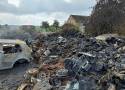 Zapadł wyrok w sprawie nielegalnego składowiska odpadów w Lubnie. Wybuchł tam wielki pożar! 