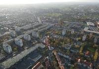 Jesienny Głogów z drona. Tak wygląda miasto z lotu ptaka. Zobaczcie galerię zdjęć