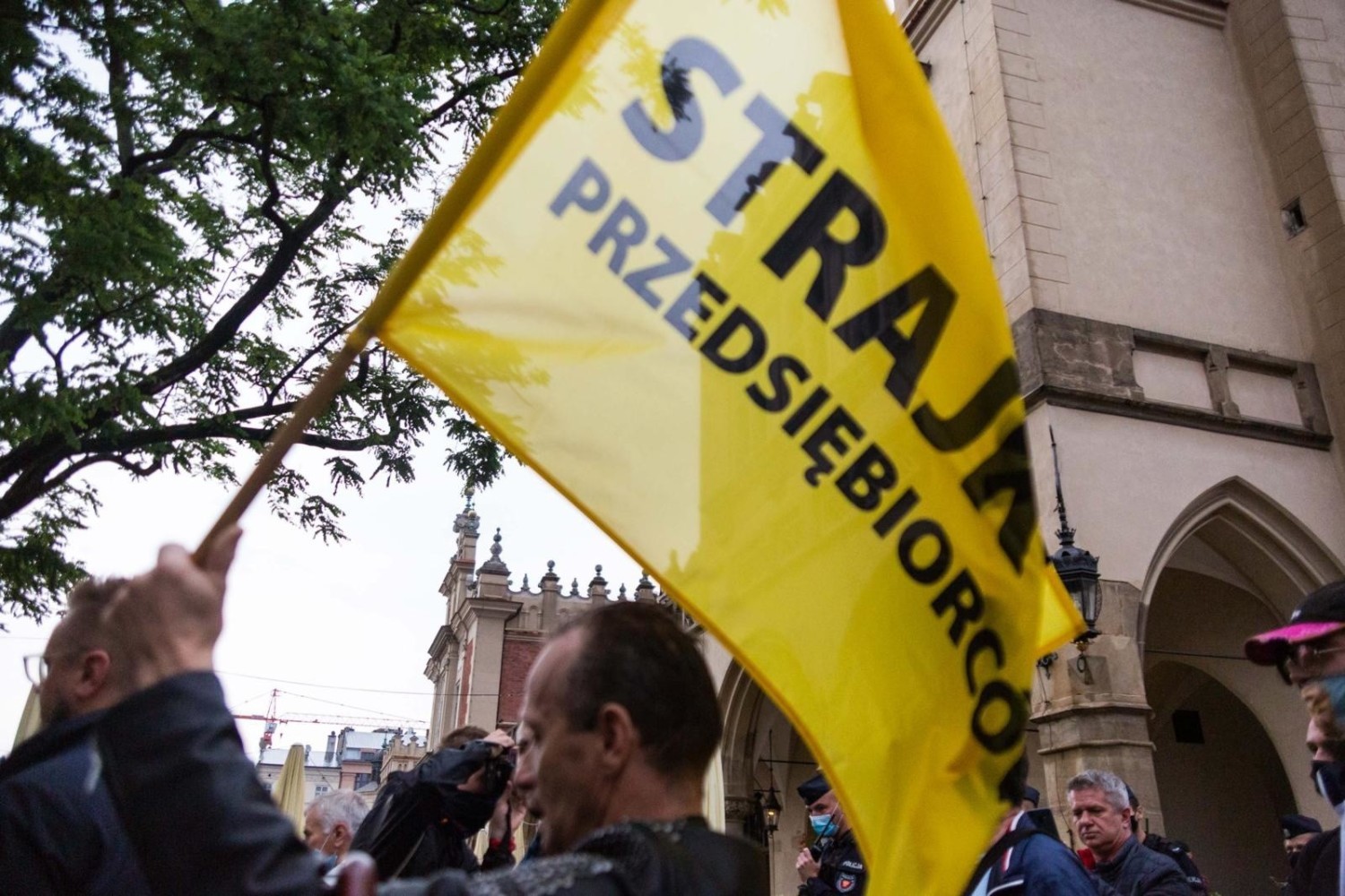 Liderem Strajku Przedsięborców jest Paweł Tanajno, kandydat na prezydenta RP związany wcześniej z kilkoma partiami politycznymi