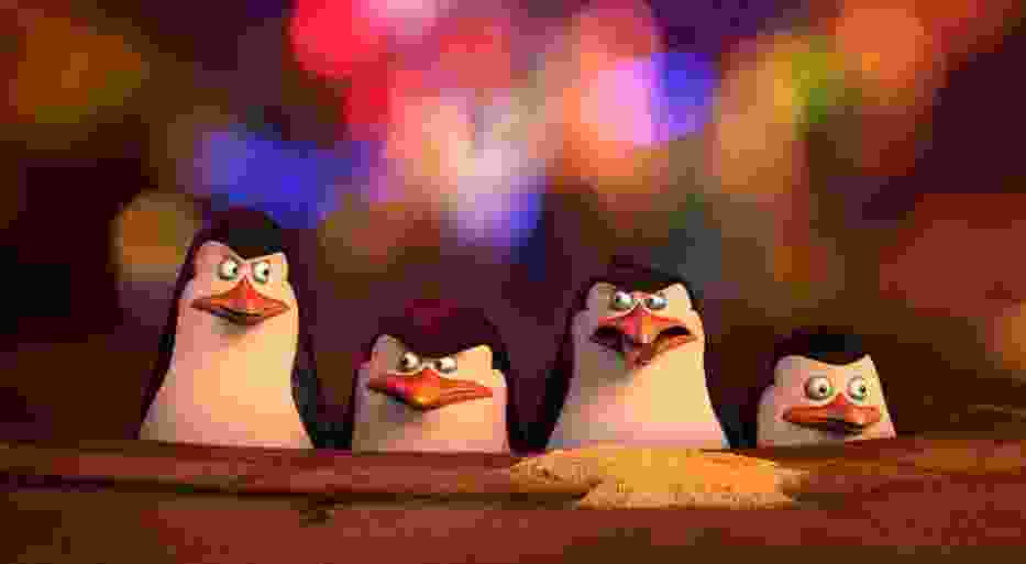 Kadr z filmu "Pingwiny z Madagaskaru"