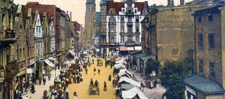 Pokolorowali pocztówki sprzed stu lat. Przedwojenne Opole wygląda jak plan filmowy