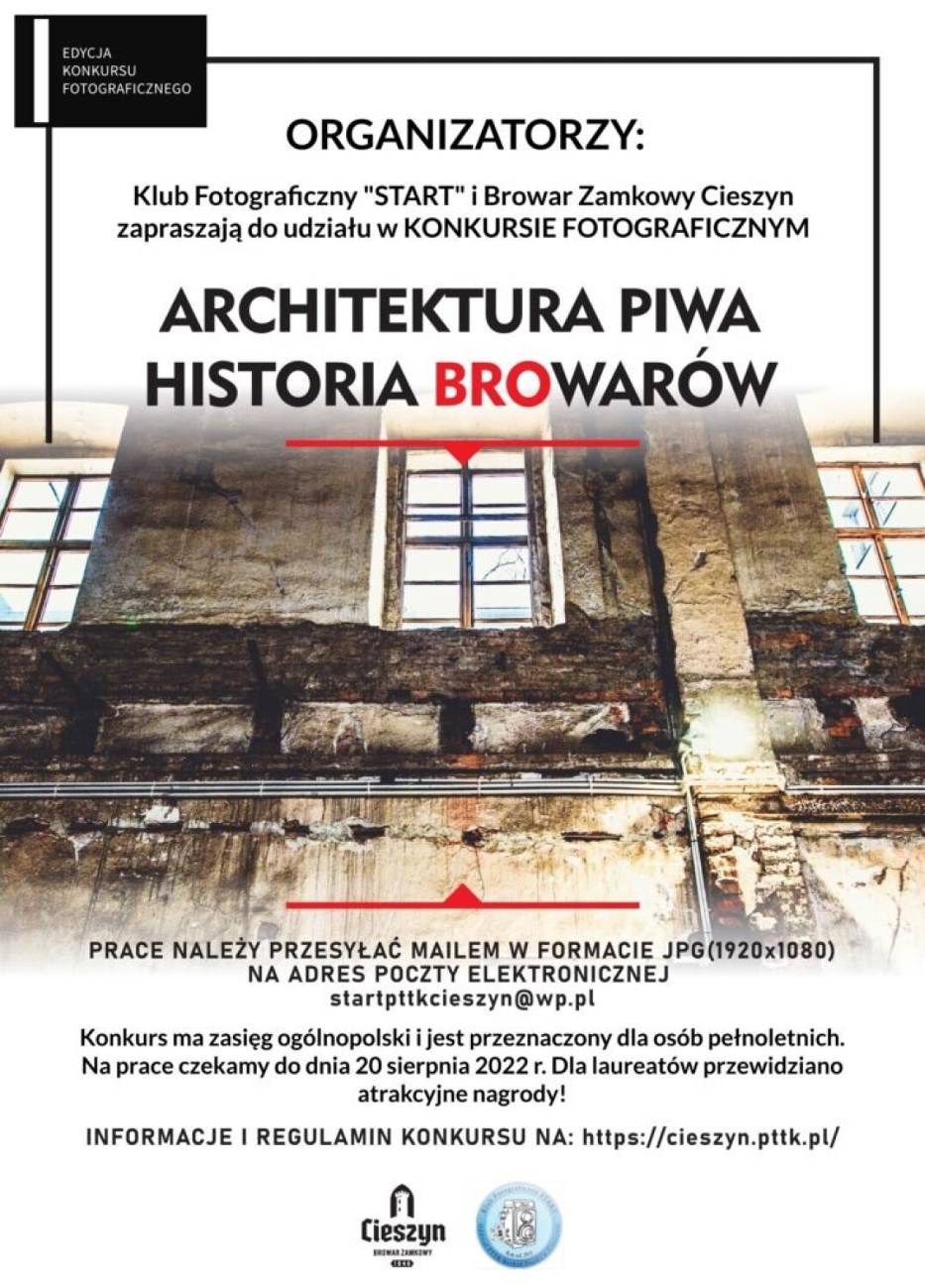 Konkurs „Architektura Piwa - Historia Browarów