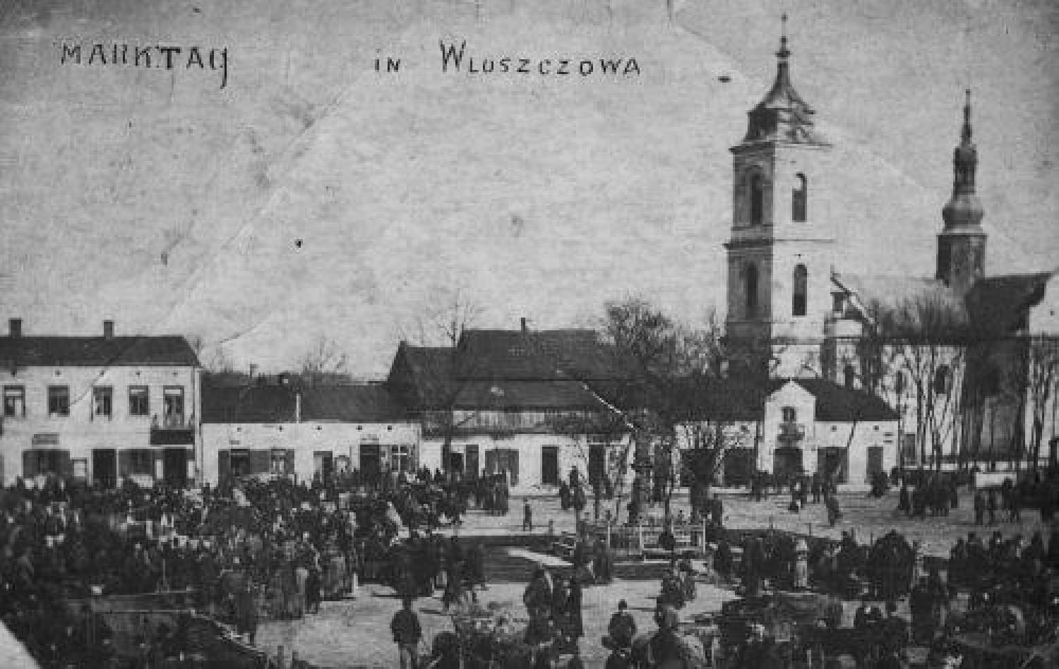 Włoszczowski Rynek w przeszłości. Zobacz, jak wyglądał (ZDJĘCIA)