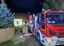 Aktualizacja: Pożar budynku jednorodzinnego w Glinnie. Straty sięgnęły 150 tysięcy złotych 