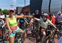 Toruń na rowery 2023 wystartował spod CH Plaza! Peleton przejechał 13 kilometrów 