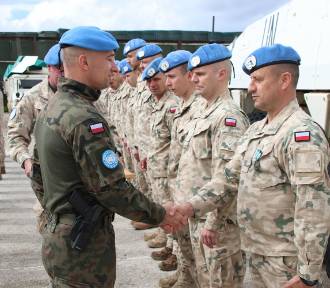 Żołnierze z Czarnej Dywizji kończą misję ONZ w Libanie, w rejonie działań wojennych 