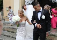 Claudia Kowalczyk i Jakub Kiwior wzięli ślub w Tychach! Zobaczcie zdjęcia 