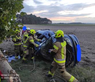  Wypadek samochodowy w miejscowości Jaromierz