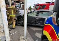 Groźny wypadek w Opolu. Dwie osoby zabrane do szpitala, w tym dziecko