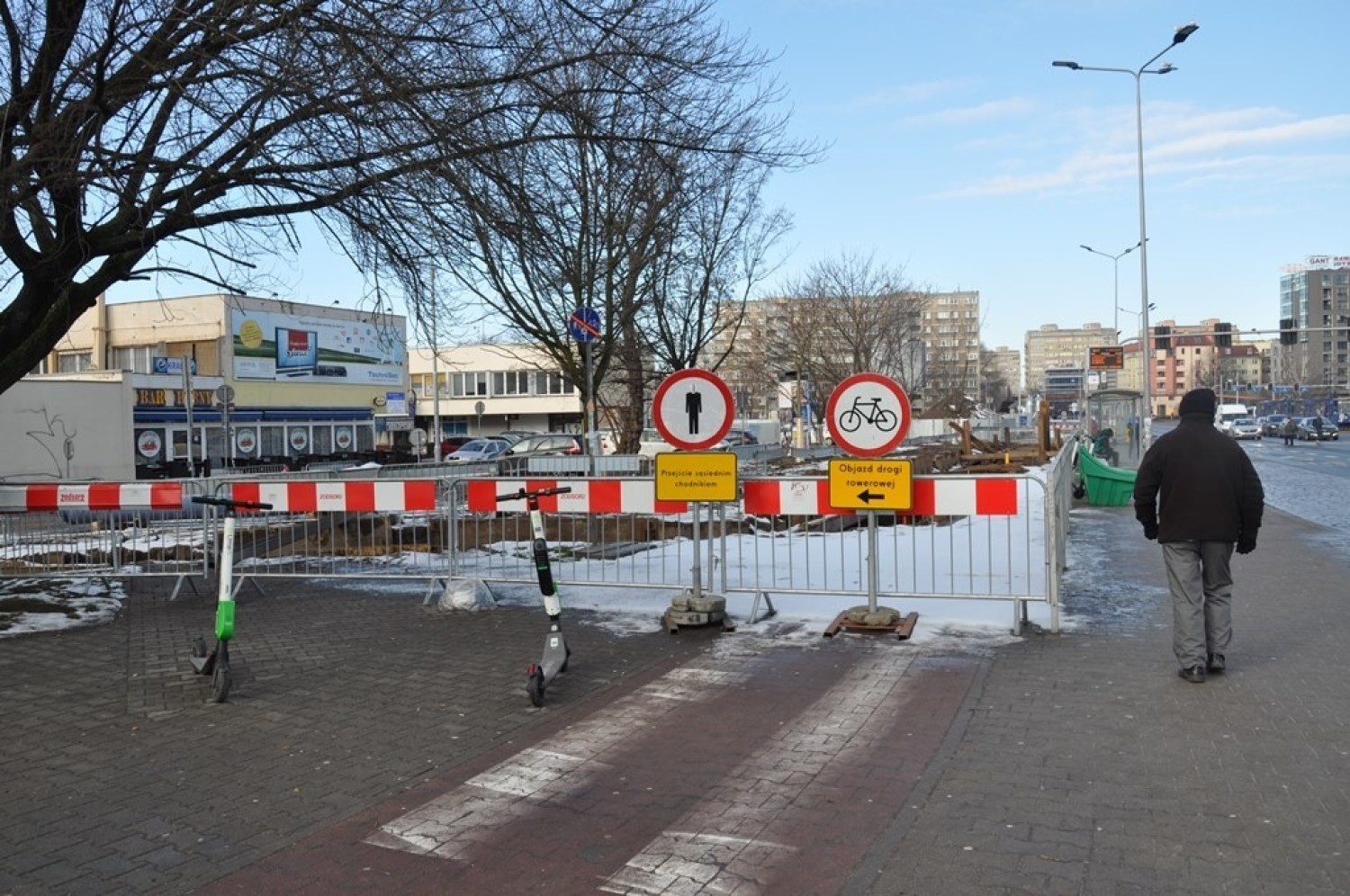 W ramach inwestycji przebudowywane są m