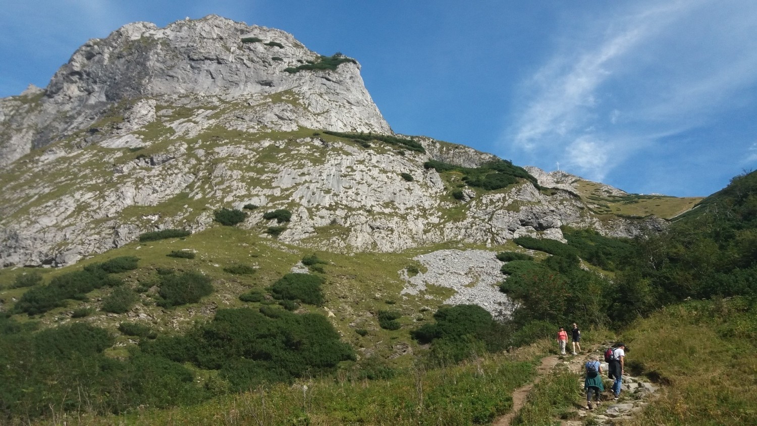 Zmierzamy ku Kondrackiej Przełęczy (1725 m n