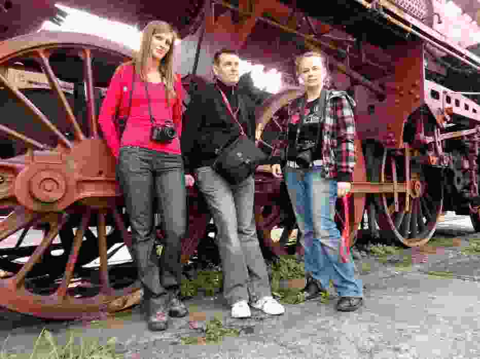 Iwona, Marcin i Gosia na Foto Deju w Skierniewicach