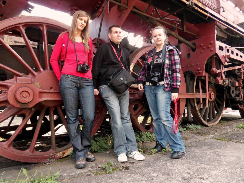 Iwona, Marcin i Gosia na Foto Deju w Skierniewicach