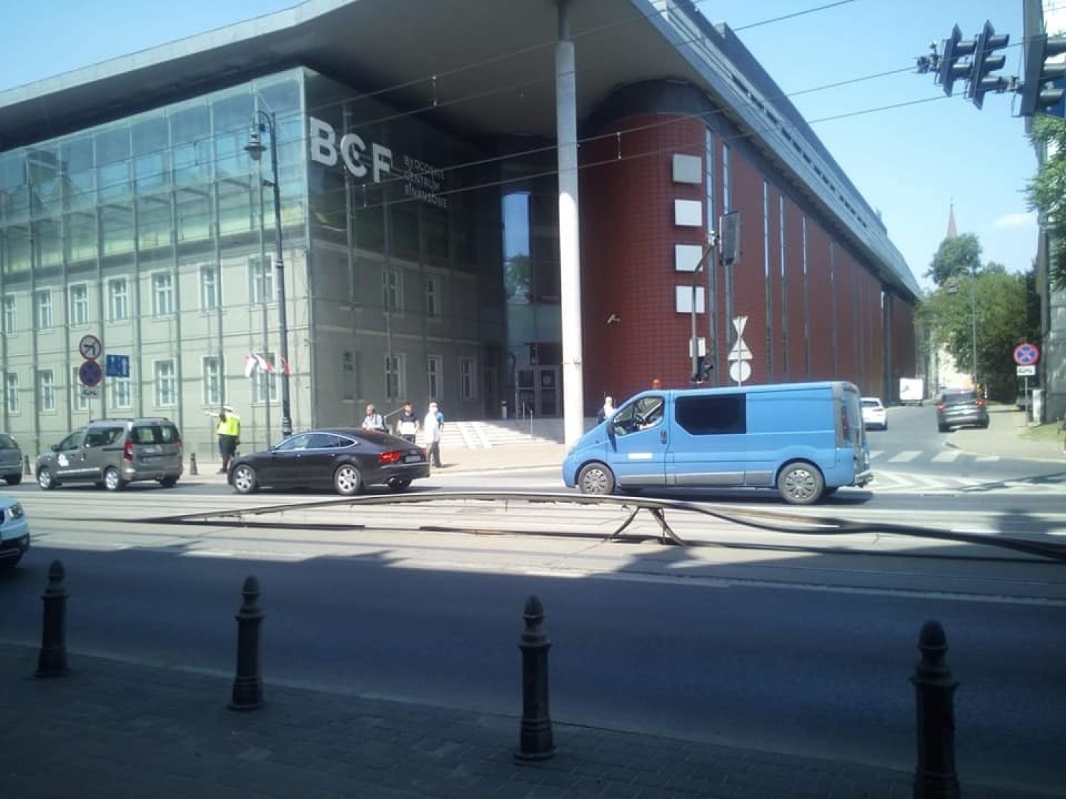Ruch tramwajowy wstrzymany
