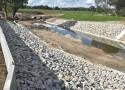 Trwa budowa wałów przeciwpowodziowych w Krośnie Odrzańskim (NOWE ZDJĘCIA)
