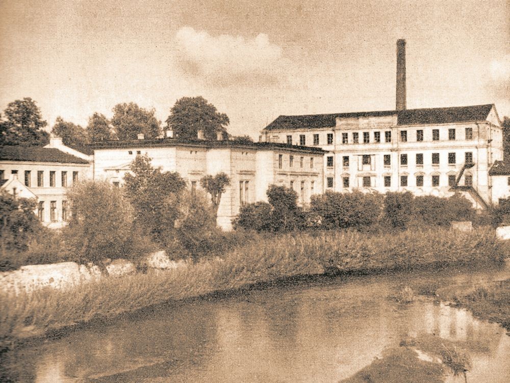 Widok na dawną "Batavię" w niemieckim wydawnictwie pt