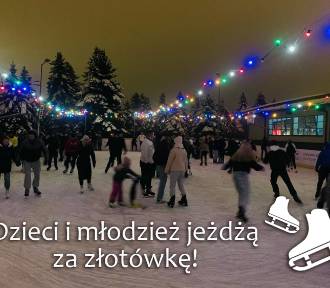 Promocyjna cena biletu wstępu na lodowisko w Jarosławiu dla dzieci i młodzieży