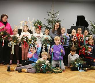 W Staszowskim Ośrodku Kultury najmłodsi przygotowali piękne, świąteczne ozdoby (FOTO)