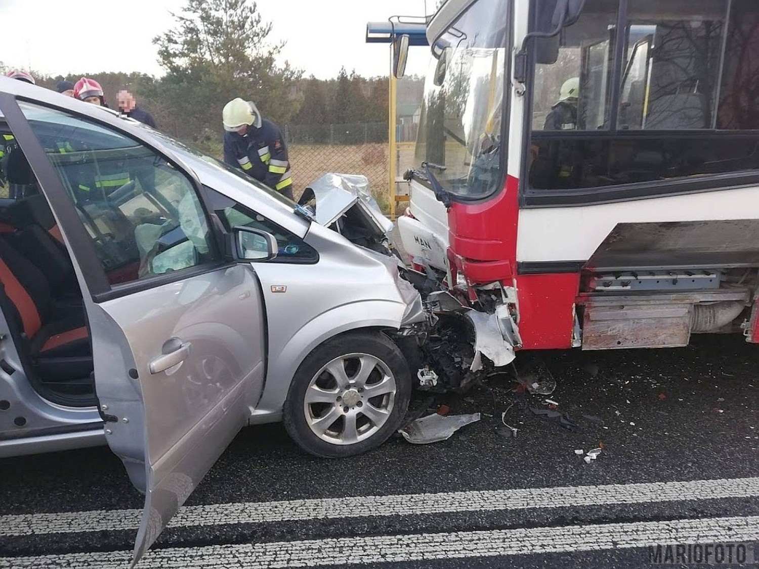 Wypadek na Oświęcimskiej w Opolu
